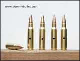 6.8mm Remington SPC inert dummy rounds